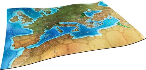 AREMEEM104 Mega Empires Board Game: Deluxe Game Mat - The West published by Ares Games