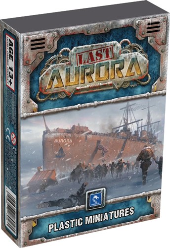 AREPG058 Last Aurora Card Game: Plastic Miniatures published by Ares Games