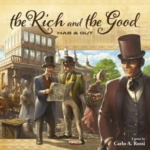 AREU005 The Rich And The Good Board Game published by Ares Games