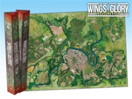 AREWGA502B Wings of Glory: City Game Mat published by Ares Games
