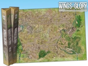 AREWGA502D Wings of Glory: Noman's Land Game Mat published by Ares Games