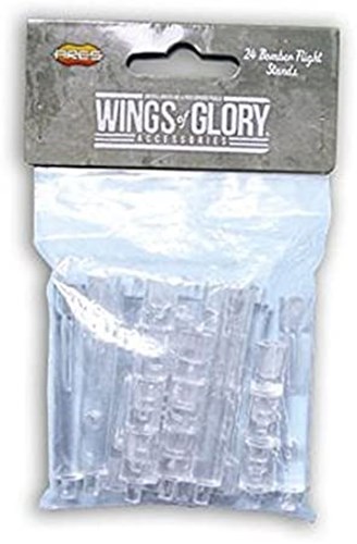 AREWGA503 Wings of Glory: Bag Of 24 Bomber Flight Stands published by Ares Games