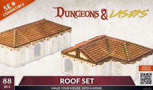 ARSDNL0047 Dungeons And Lasers: Roof Set published by Archon Studio