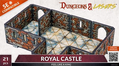 ARSDNL0050 Dungeons And Lasers: Royal Castle published by Archon Studio