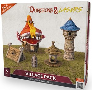 2!ARSDNL0066 Dungeons And Lasers: Village Pack published by Archon Studio
