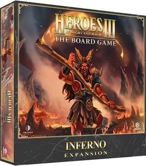 3!ARSHER0029 Heroes Of Might And Magic 3 Board Game: Inferno Expansion published by Archon Studio