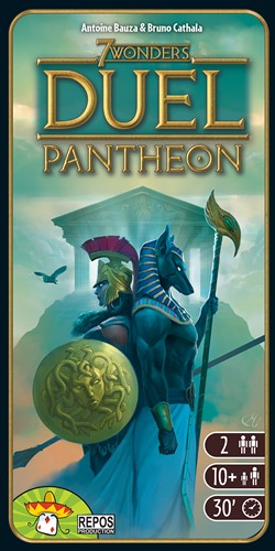 7 Wonders Duel Card Game: Pantheon Expansion