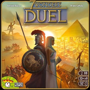 ASM7DUEN01 7 Wonders Duel Card Game published by Asmodee