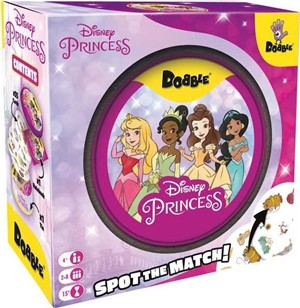 ASMDOBDP201EN Dobble Card Game: Disney Princess 2022 Edition published by Zygomatic