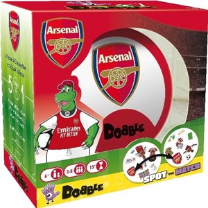 2!ASMDOBFCUK01EN Dobble Card Game: Arsenal Edition published by Asmodee