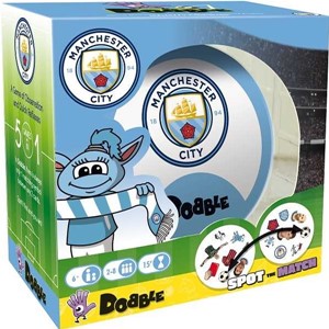2!ASMDOBFCUK03EN Dobble Manchester City Edition published by Asmodee