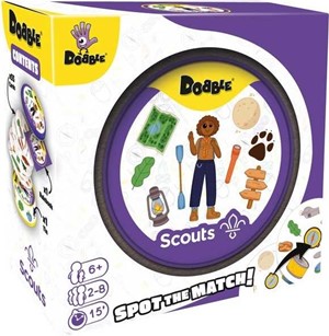 ASMDOBSCS07EN Dobble Scouts Card Game published by Asmodee