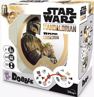 ASMDOBSWM01EN Dobble Card Game: Star Wars Mandalorian Edition published by Asmodee