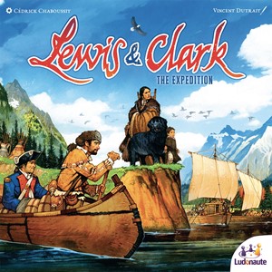 ASMLEW02 Lewis And Clark Board Game: 2nd Edition published by Asmodee