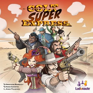 ASMLUDCOEXSU Colt Super Express Card Game published by Asmodee