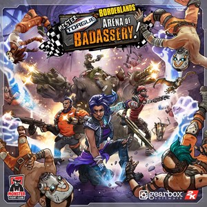 2!ASMMFCBDL01 Borderlands Board Game: Mister Torgue's Arena Of Badassery published by Asmodee