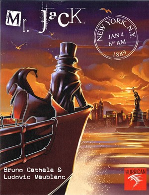 ASMMJA03 Mr Jack In New York Board Game published by Hurrican Games