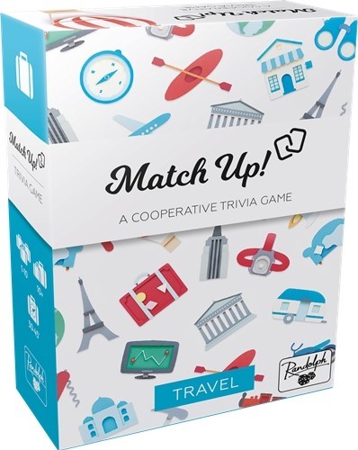 ASMRANLI02EN Match Up Travel Card Game published by Asmodee