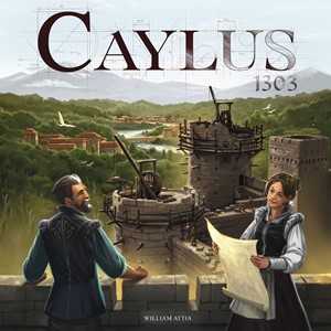 ASMSCCA01EN Caylus Board Game: 2nd Edition published by Asmodee