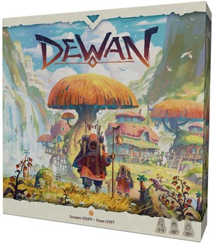 ASMSCFC01EN Dewan Board Game published by Asmodee