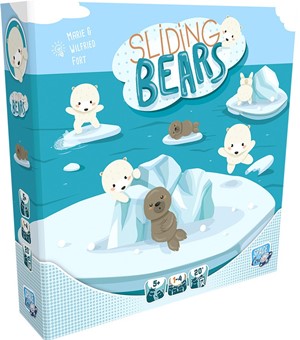 3!ASMSCOOT01EN Sliding Bears Board Game published by Asmodee