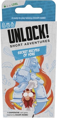 ASMSCUNLSH01EN Unlock Card Game: Short 1 - Secret Recipes Of Yore published by Asmodee