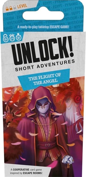ASMSCUNLSH03EN Unlock Card Game: Short 3 - The Flight Of The Angel published by Asmodee
