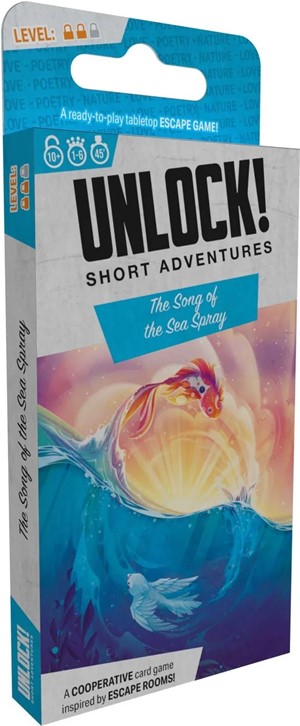 ASMSCUNLSH11EN Unlock Card Game: Short 11 - The Song Of The Sea Spray published by Asmodee