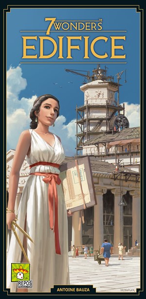 2!ASMSEV7EDEN02 7 Wonders Card Game: 2nd Edition Edifice Expansion published by Asmodee