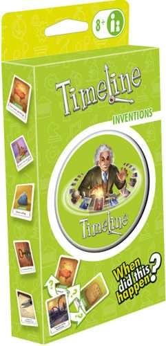 ASMTIMEECO01EN Timeline Card Game: Inventions Eco Blister published by Asmodee