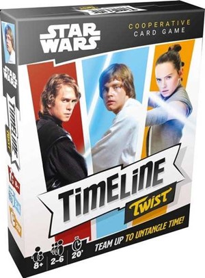 ASMTIMET04B100EN Timeline Twist Card Game: Star Wars published by Asmodee