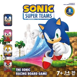 2!ASMZYGSON01EN Sonic Super Teams Board Game published by Asmodee