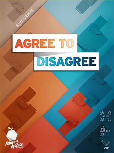 ASS1701 Agree To Disagree Board Game published by Adams Apple Games