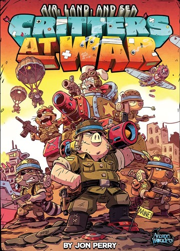 AWGAW11CW Air Land And Sea Card Game: Critters At War published by Arcane Wonders