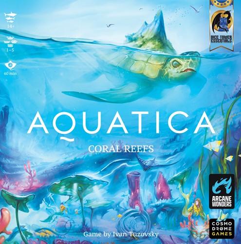 AWGDTE10AQX2 Aquatica Board Game: Coral Reef Expansion published by Arcane Wonders