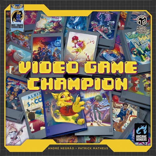 AWGDTE18VGC Video Game Champion Board Game published by Arcane Wonders