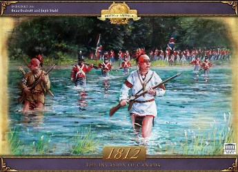 AYG5312 1812 The Invasion of Canada Board Game published by Academy Games