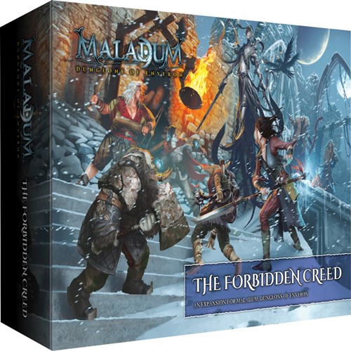 BATBSGMDE003 Maladum Board Game: The Forbidden Creed Expansion published by Battle Systems Ltd