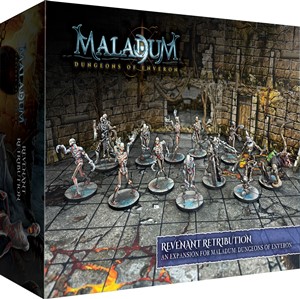 3!BATBSGMDE005 Maladum Board Game: Revenant Retribution Expansion published by Battle Systems Ltd