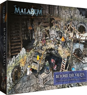 BATBSGMDE006 Maladum Board Game: Beyond The Vaults published by Battle Systems Ltd