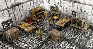 BATBSTFWA011 Battle Systems Fantasy Village Furniture published by Battle Systems Ltd