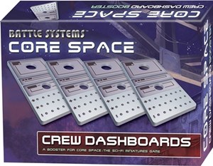 BATSPCORE11 Core Space Board Game: Dashboards Booster published by Battle Systems Ltd