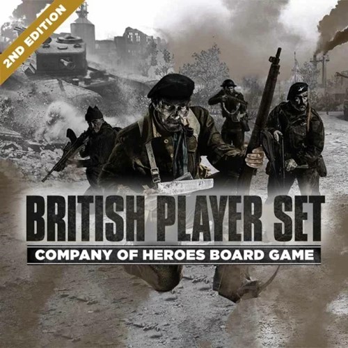 BCGCH005 Company Of Heroes Board Game: 2nd Edition British Player Set published by Bad Crow Games