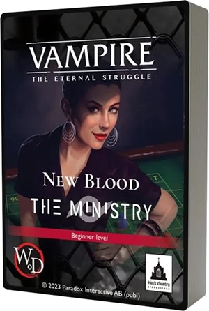2!BCP046 Vampire The Eternal Struggle (VTES): 5th Edition New Blood: Ministry published by Black Chantry