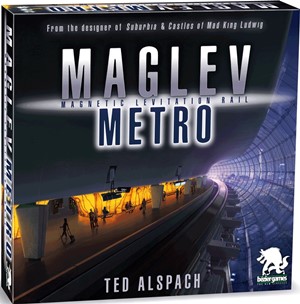 BEZMAGM Maglev Metro Board Game published by Bezier Games