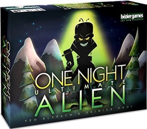 BEZONUA One Night: Ultimate Alien Card Game published by Bezier Games
