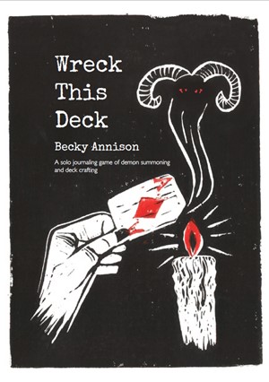 2!BLAWTD001 Wreck This Deck RPG published by Black Armada