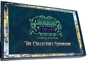 2!BLDHITLEXP01 Horror In The Library Board Game: Collectors Expansion published by Blue Donut Games