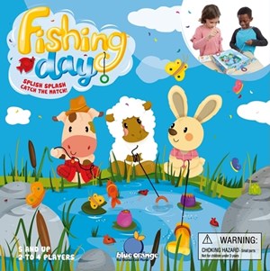 BLUFD01 Fishing Day Game published by Blue Orange Games