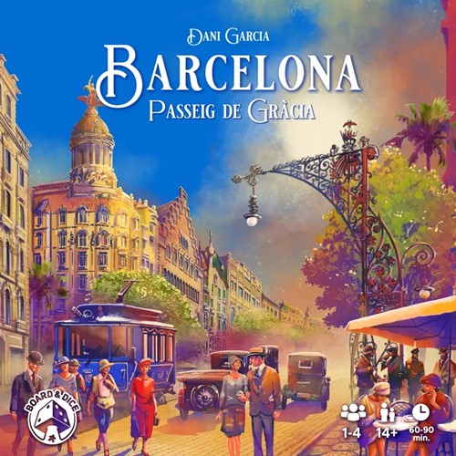 BND0085 Barcelona Board Game: Passeig De Gracia Expansion published by Board And Dice